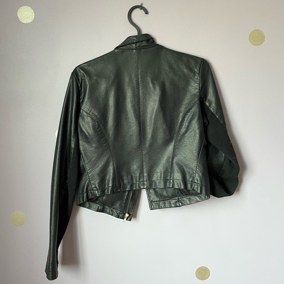 ❌SOLD❌ Silence and Noise Pleather Jacket - Picture 5 of 5